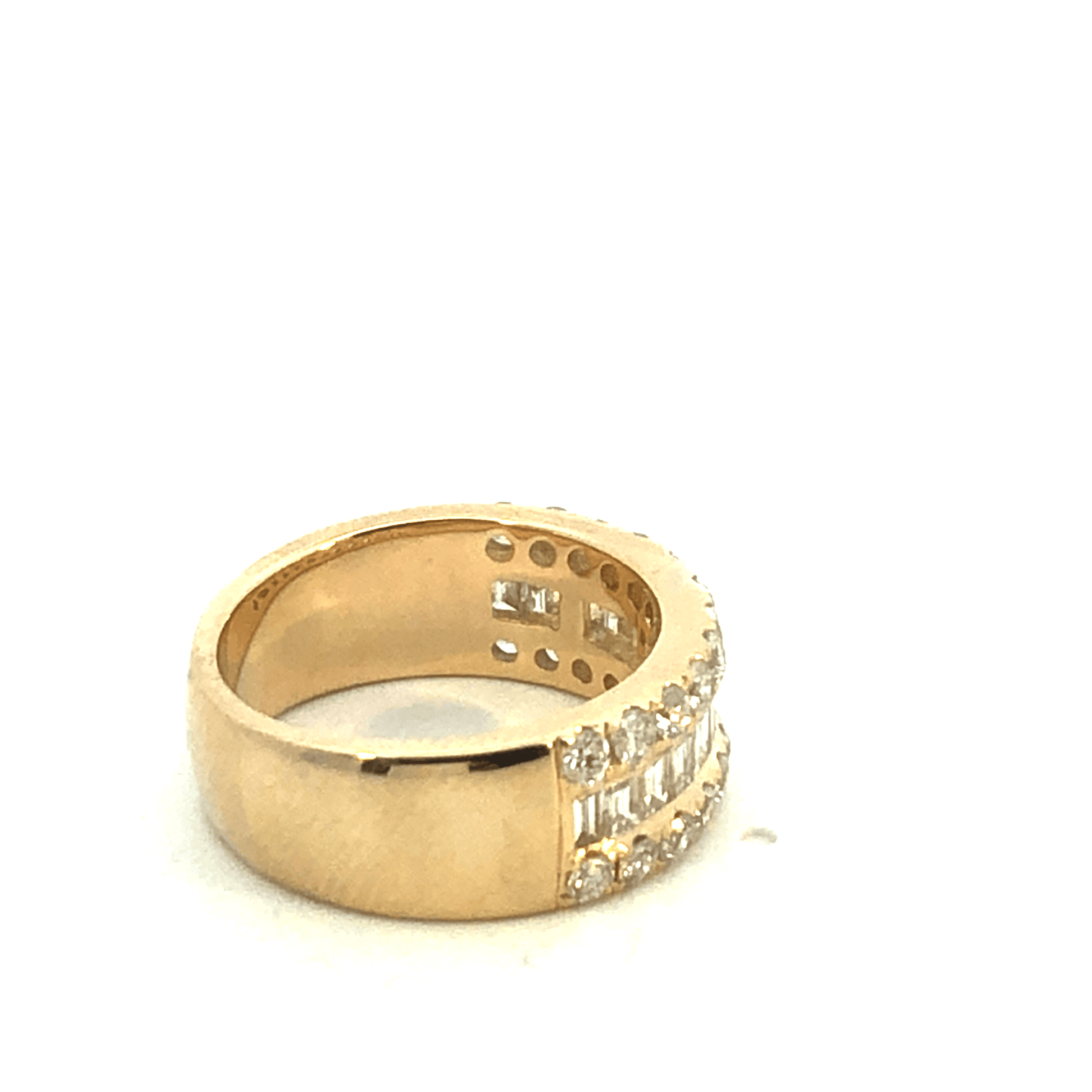 Diamond Band Ring – 2.00CT | 14K Yellow Gold