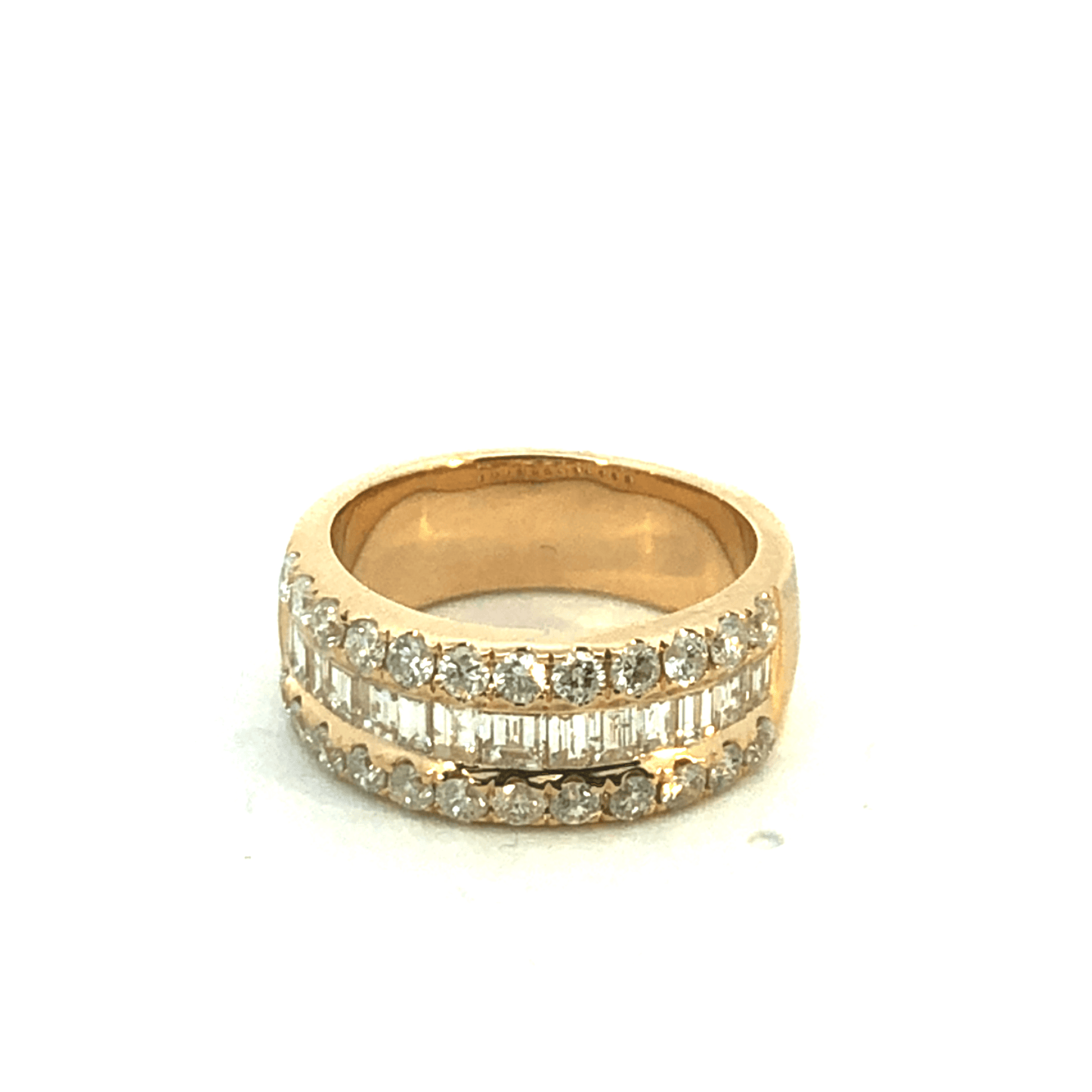 Diamond Band Ring – 2.00CT | 14K Yellow Gold