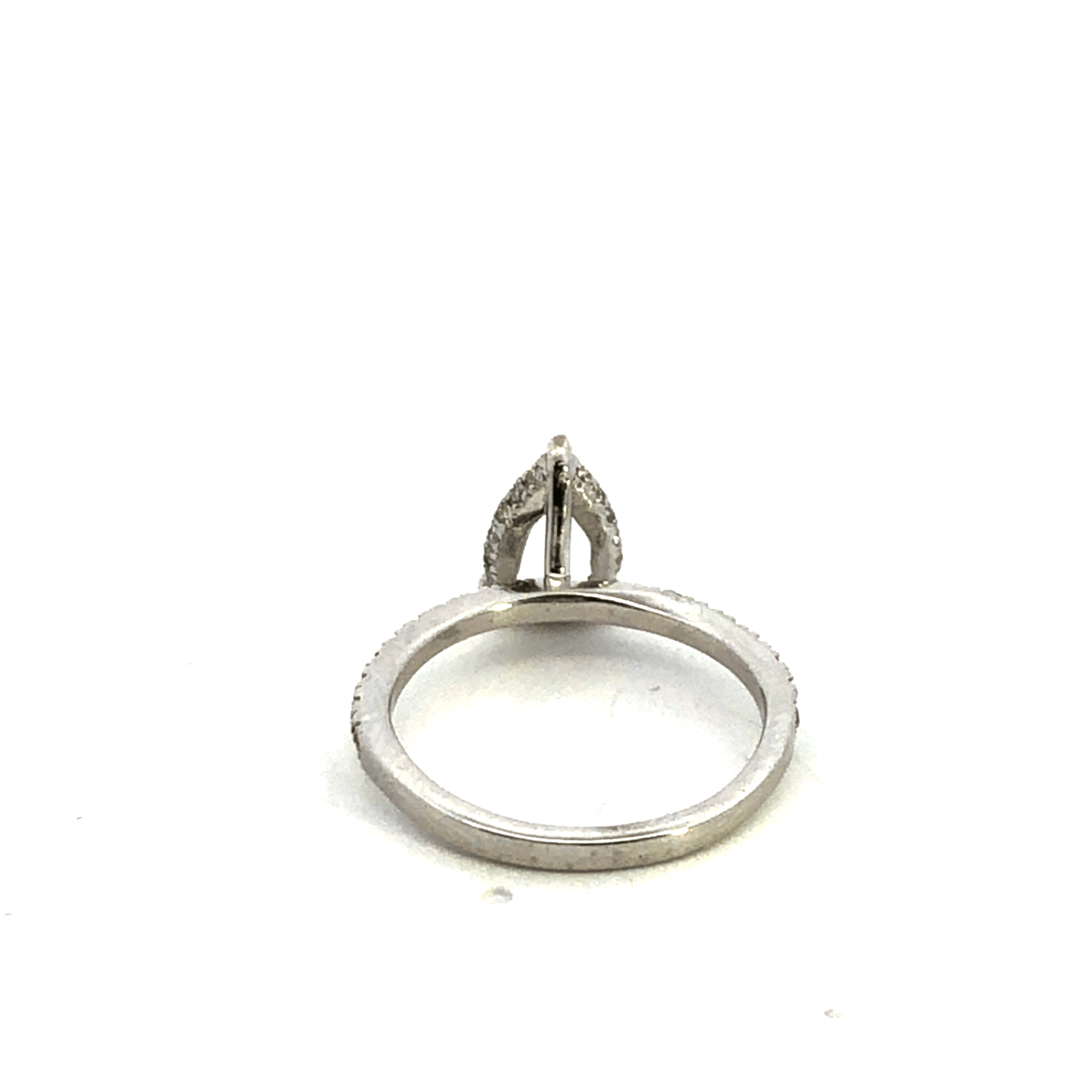 Elegant Diamond Engagement Ring (D0.95 ct, 14KW)