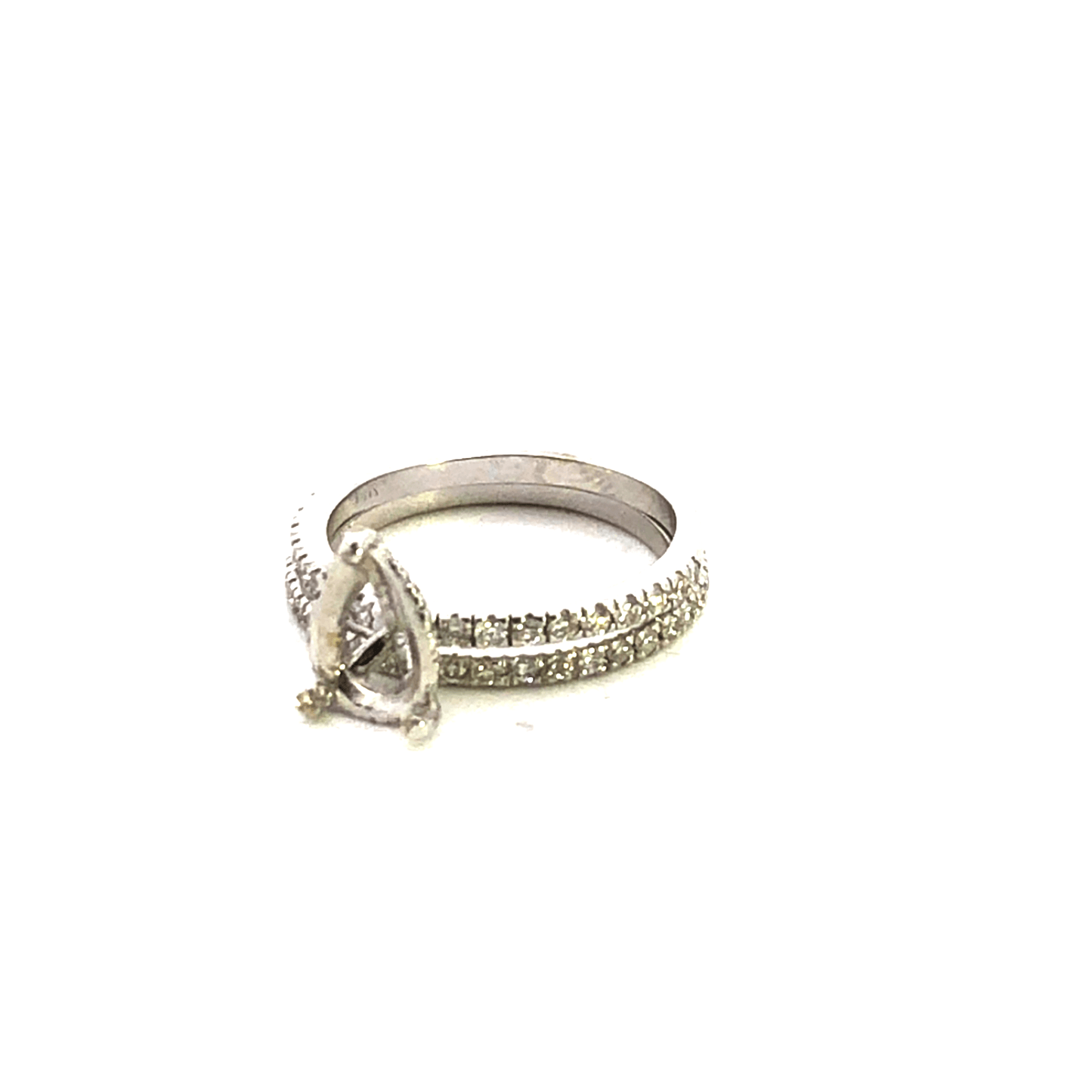 Elegant Diamond Engagement Ring (D0.95 ct, 14KW)
