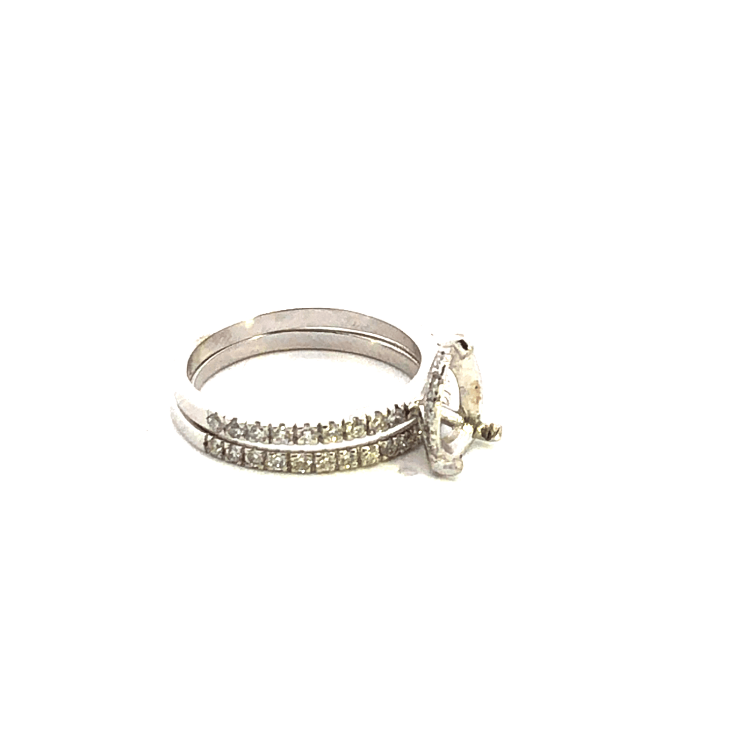 Elegant Diamond Engagement Ring (D0.95 ct, 14KW)