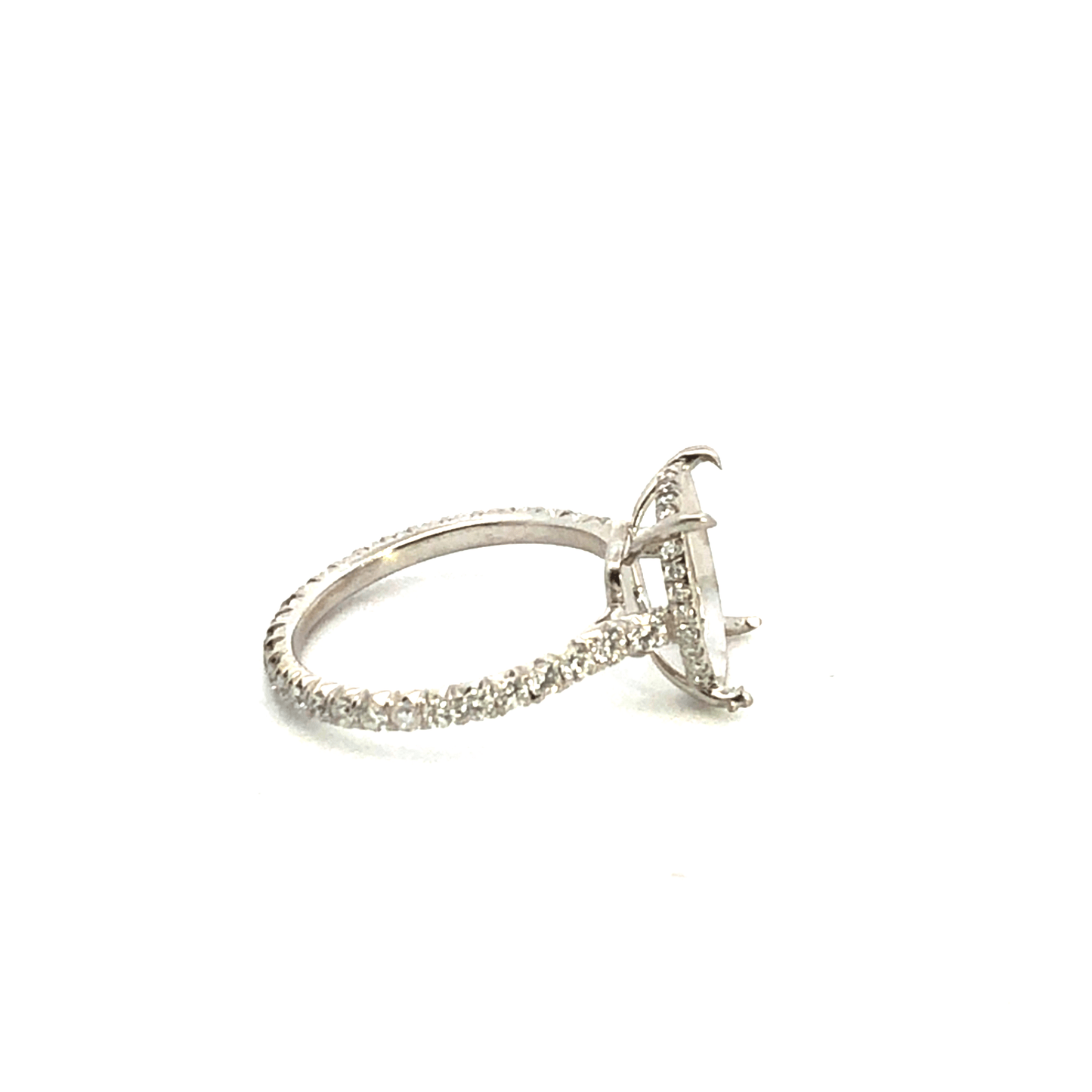 Elegant Diamond Ring Setting with Unique Design-Style Code: RM-1899