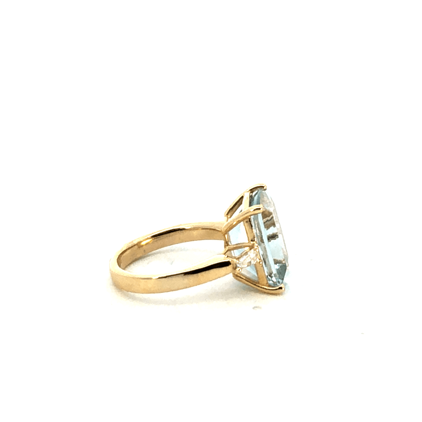 Elegant Aquamarine Gold Ring – DR022AQ