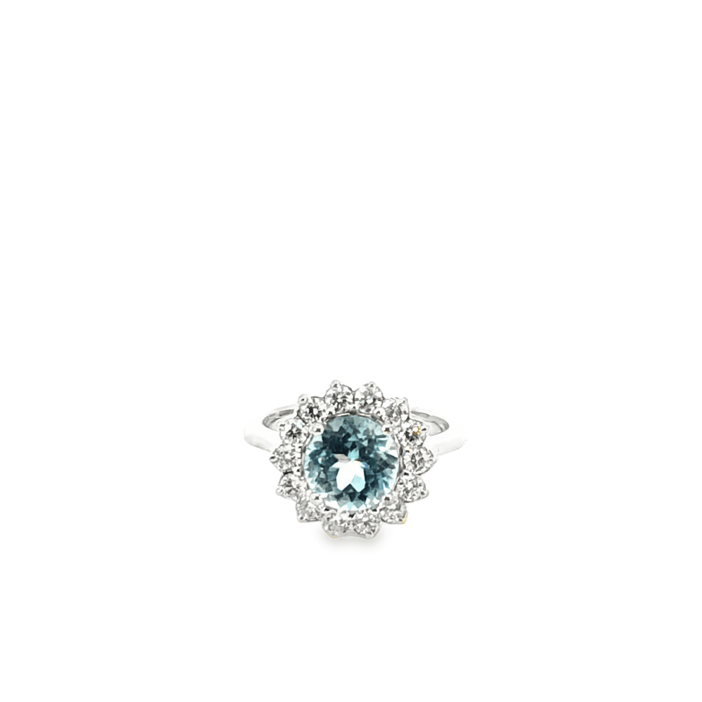 Elegant Blue Gemstone Ring – DR201