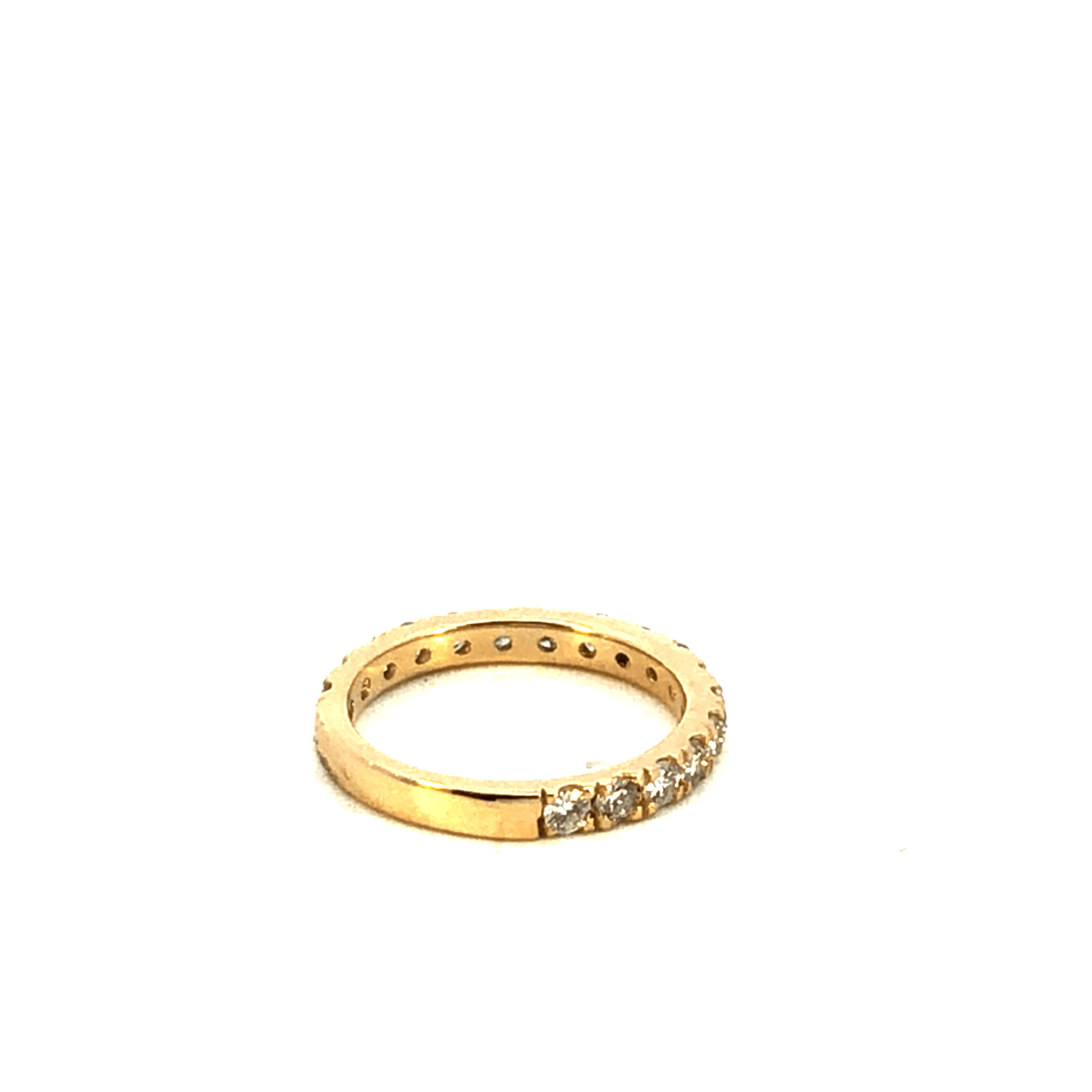 Elegant Gold Diamond Ring white gold -Diamond Weight: 0.93 ct