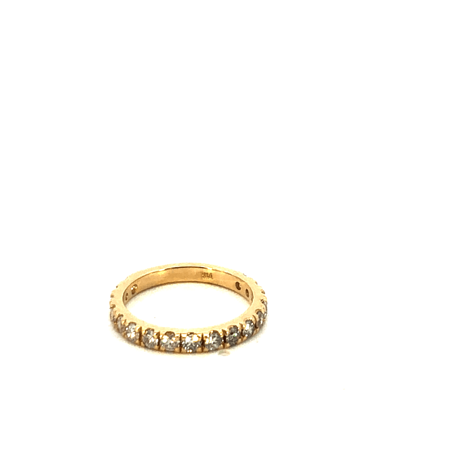 Elegant Gold Diamond Ring white gold -Diamond Weight: 0.93 ct