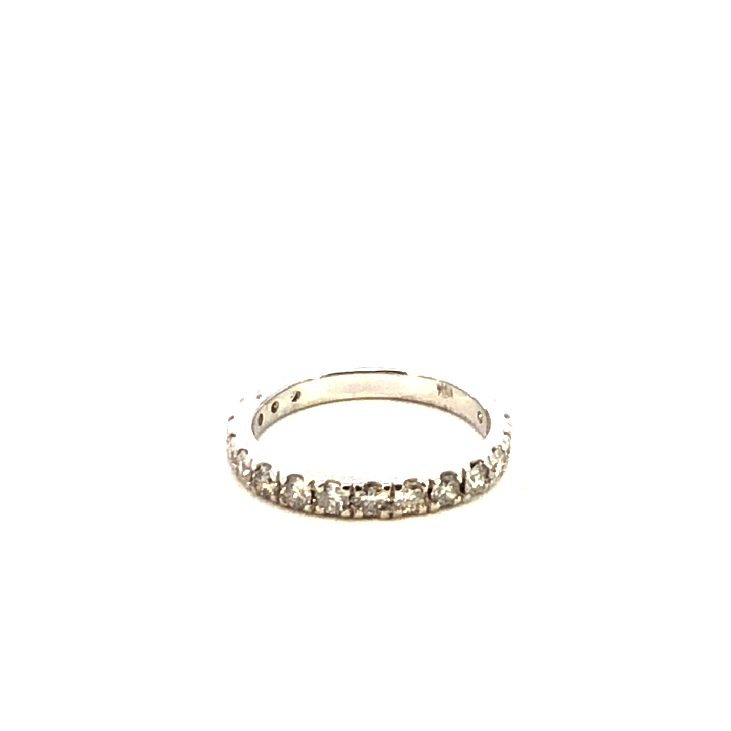 Elegant Diamond Band Ring-Diamond Weight: 0.93 ct