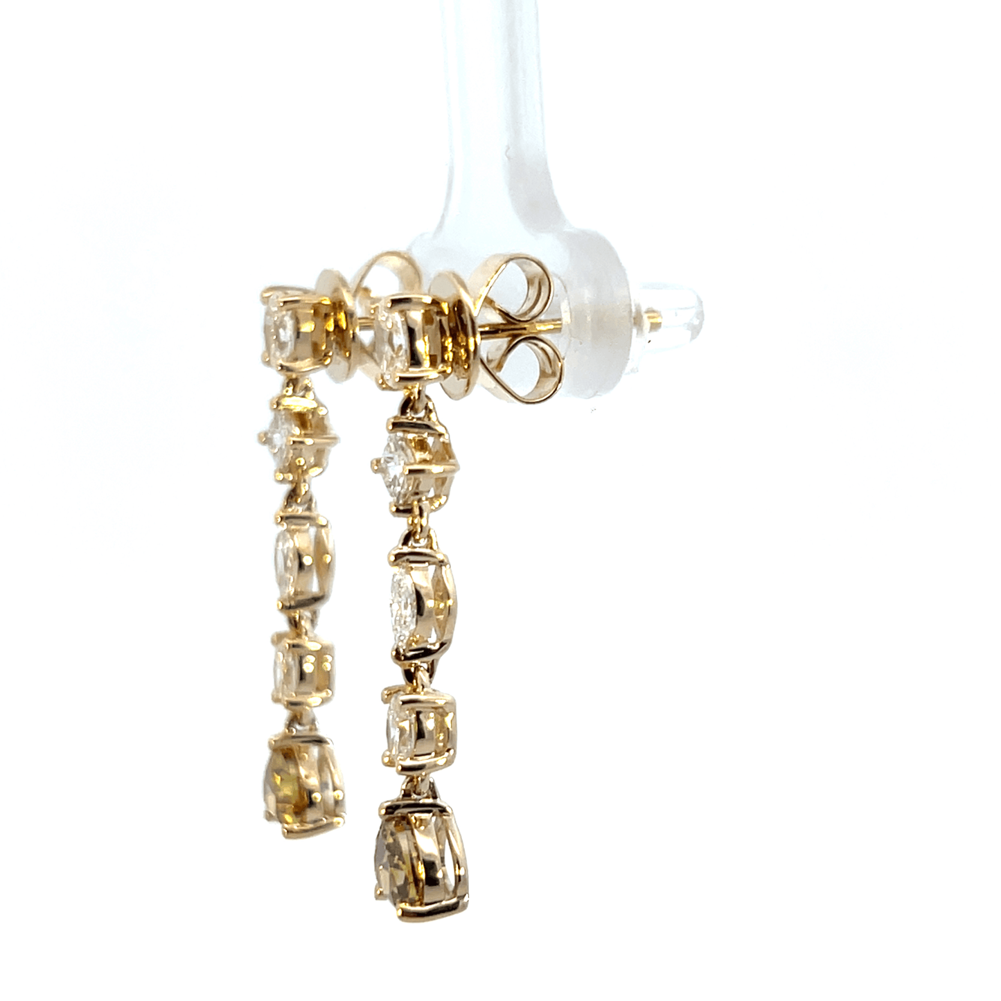 Elegant Gold Drop Earrings – DE8585