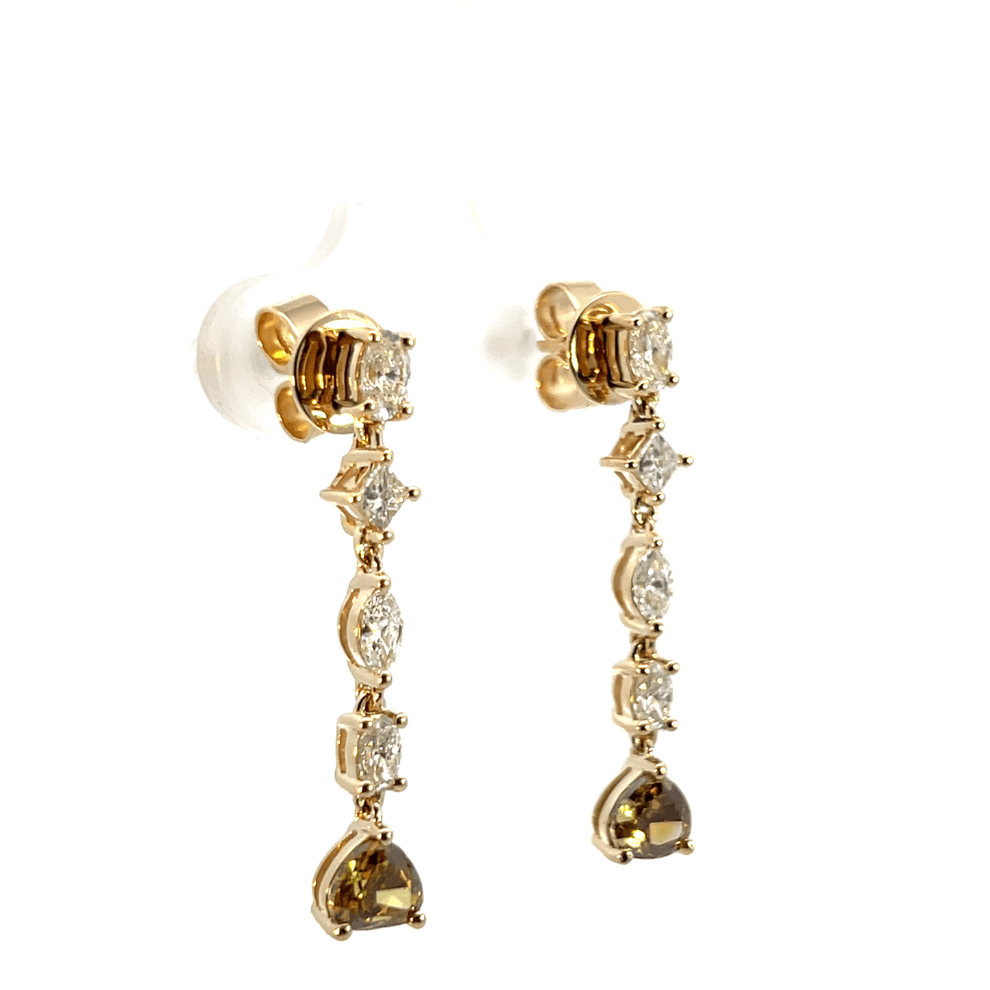 Elegant Gold Drop Earrings – DE8585