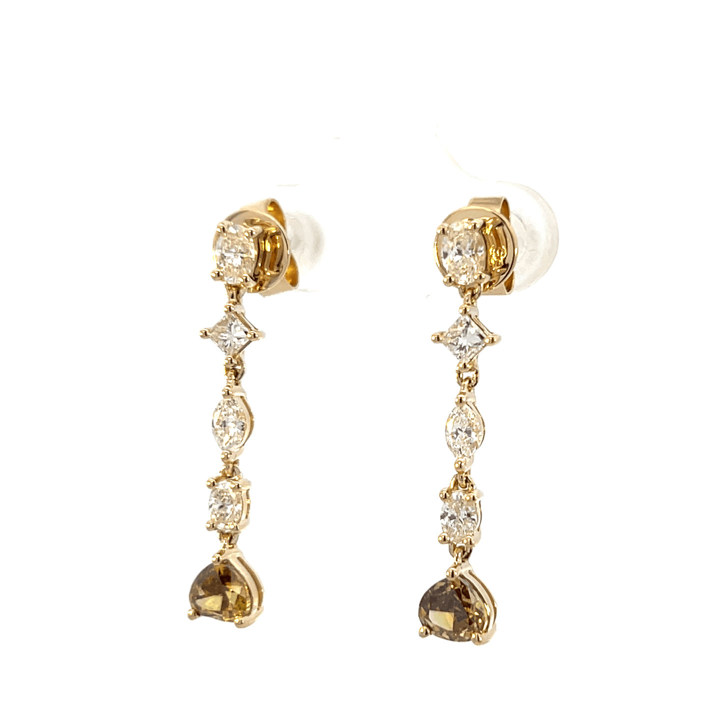 Elegant Gold Drop Earrings – DE8585