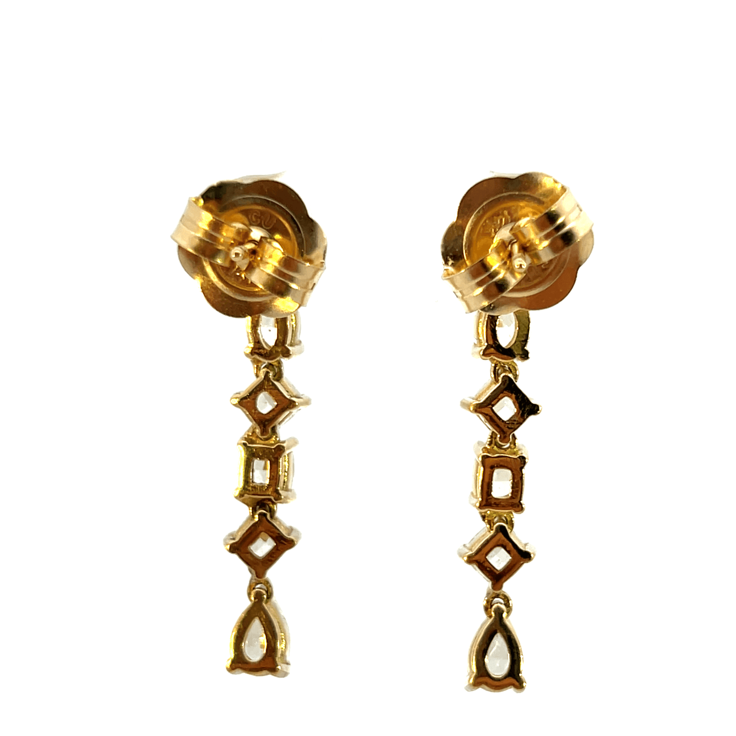 Dazzling Fancy Yellow Diamond Drop Earrings | DE0127 Specifications